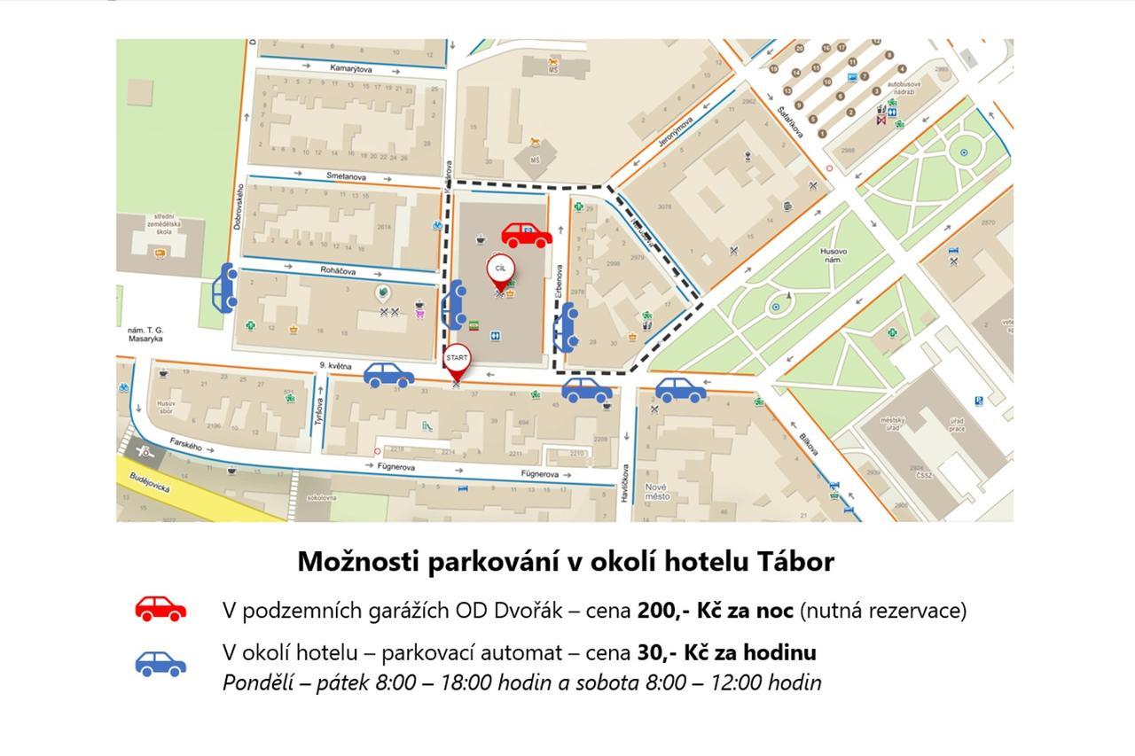 Hotel Tábor Buitenkant foto